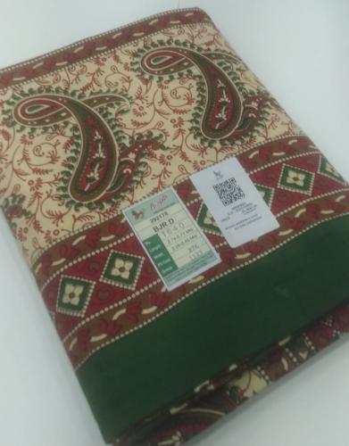 BEDSHEET JAIPUR PRINTED 90X108 2 PILLOW COVER